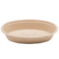 World Centric's Compostable 24 Ounce Plant Fiber Burrito Bowls (Bowls only: lid not included) (Package of 200)