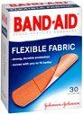 Band-Aid Bandages Flexible Fabric All One Size, 30 count (Pack of 3)