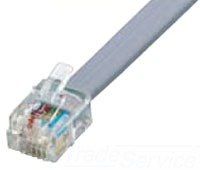 85-396 - Ideal 8-Position 8-Contact RJ-45 Round Solid Modular Plugs, 50 pack