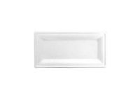 Sugarcane Bagasse Tray-Naturally Organic Eco-Friendly Biodegradable&Compostable, Paper&Plastic Alternative-10 inch Rectangular Plate (500)