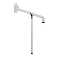 Bathroom Wheelchairs Toilet Handrail Bathroom Grab Rails Toilet Stainless Steel Handrail Foldable Elderly Pregnant Women Safe and Toilet Safety Frames