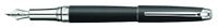 Caran D'ache Leman Matte Black Medium Point Fountain Pen - CA-4799496