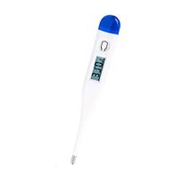 Digital Thermometer for Children and Adults, Soft Head Electronic LCD Thermometer Medical Thermometre, Body Fever Temperature Measuring Tools (Blue)