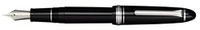 Sailor 1911 Large Black ST 21K Gold Rhodium Plating Broad Point Fountain Pen - 11-2024-620