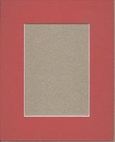 Pack of 10 8x10 Sunset Orange Picture Mats Bevel Cut for 5x7 Pictures