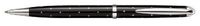 Laban Black & .925 Sterling Silver Dots Ballpoint Pen - LST-B940-100