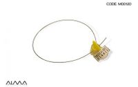 100 Security Seals for Gas, and Water Meters. Easy Application. Complete with Galvanized Steel Wire 30 cm. of Length. Progressive numbering