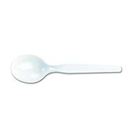 Dixie SM207 Plastic Cutlery, Mediumweight Soup Spoon (Pack of 100)