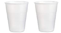 Boardwalk TRANSCUP16CT Translucent Plastic Cold Cups, 16oz (Case of 1000) (2-(Case of 1000))