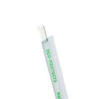 Bulk Compostable Straws, Clear Wrapped, 7.75" Beverage Accessories, Renewable: Eco-Products EP-ST770 (19200 Straws)