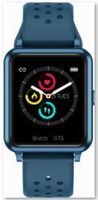 Large Color Screen smartwatch New Version SmartWatch Men Women Heart Rate Blood Pressure samrtwatch Sport Pedometer Waterproof SmartWatches Support iOS Android Phone Tracking Pedometer (Blue)