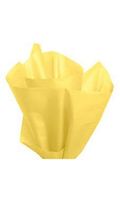 1pc, Premium 20 x 30 inch Yellow Tissue Paper