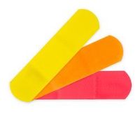 McKesson Kids Neon Adhesive Strip Sterile 3/4 X 3 Inch 100 / Box 16-4837