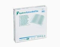 Tegaderm Hydrocolloid Thin Dressing, Square, 4" X 4", Box of 5