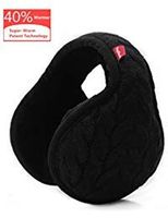 TopRush Foldable Ear Warmers/Ear Muffs - High-Class Windproof Fleece Winter Earmuffs Men Women & Kids