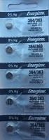 Energizer Batteries 364/363 (SR621W, SR621SW) Silver Oxide Watch Battery. On Tear Strip (Pack of 5)