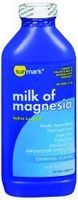 sunmark Laxative Original Flavor Liquid 16 Ounce 400 mg / 5 mL Strength Magnesium Hydroxide, 49348017138 - ONE Bottle