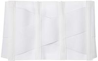 Bilt-Rite Mastex Health 10 Inch Criss-Cross Support with 2 Steels, White