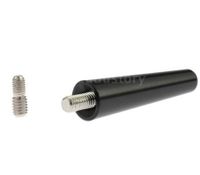 Cuque Antenna, Universal FM AM Auto Radio Aerial Antenna 2.2 Inch Mini Roof Reception Antenna Black