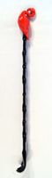 Hand Painted Back Scratcher Flamingo Bird 18"