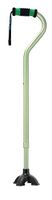Offset Quad Cane Color: Green