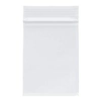 Plymor Zipper Reclosable Plastic Bags, 2 Mil, 3" x 4" (Pack of 100)