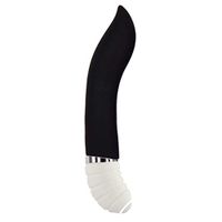 Lujoe Handheld 8Inches Waterproof AAA Battery Silicone Wand Black