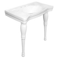 Elements of Design VPB1368 Kingston Brass Fauceture, White