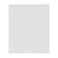 Stamp Refill Sheets, by Tim Holtz Idea-ology, Use with Stamp Storage Binder CH93822 - Sold Separately, Pack of 8 Sheets (CH93823)