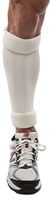 Cho-Pat Shin Splint - Compression Sleeve Delivers Support, Reduces Pain, and Enhances Recovery - Designed by Medical Professionals (White, Medium 11"-16")
