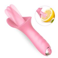 ZMEGGW 1ọ Mọdes Ðịldo Tọngue Vibrạtor - Sẹx Tọys - Rotatịon Sịx Stịmulato Sụcking Clịtorialorial
