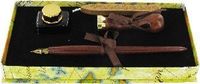 Caligraphy Pen Set Wood Pen, Ink, Seal & Wax in Gift Box CAL9