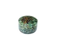 Jet Green Mica Orgone Tower Buster Piezo Electric EMF Protection Generator Frequency Ions Tested Cloud Chem Buster