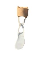 Swedish Style AFO by Alpha Medical, Padded Calf Ankle Foot Orthosis, Foot Drop Brace L1930 (L/XL Right)
