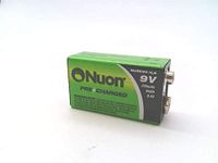 NUON NURE9V-1LS 9V, Rechargable Battery
