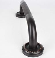 700Brass 20-Inch Grab Bar Featuring Anti-Slip Handrail, Solid Brass, Oil Rubbed Bronze, Heavy-Duty Construction Armrest, Bathroom Bathtube Shower Safety Rail