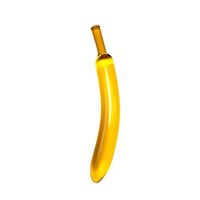 A-YUEYUE Glass Artificial Realistic Fruit Vegetable Shaped Plug for Women Men Beginners Training