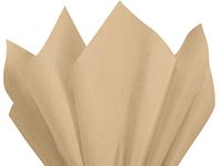 Natural Beige Art DIY Crafts Tissue Paper for Gift Wrapping 20"X26" 5 Sheets