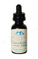 Air Mountain Hemp Oil [Creme Brulee] [Strength: 1200mg] - Anxiety Relief - Social Anxiety Relief - Depersonalization Relief