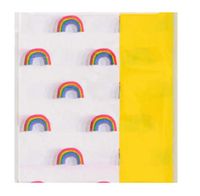 Rainbow Print Pack of Decorative Gift Wrapping Tissue Paper - Perfect for Bags, Boxes, Crafting and More! All Occasion, Birthday, Holiday