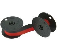 Compatible Universal Calculator Spool EPC B / R Black and Red Ribbons, Works for Casio DR 210 HD, Casio DR 210 HT, Casio DR 210 TM, Casio DR 220, Package of 6