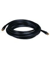 FYL 15ft (180") RG6 Coaxial Coax Black HD Satellite HDTV Antenna Cable TV Cord Wire