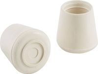 Shepherd Hardware 9751 1/2-Inch Rubber Leg Tips, 24-Pack