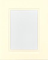 Golden State Art, Pack of 20 11x14 Ivory/Ivory Double Mats Mattes with White Core Bevel Cut for 8x10 Photo + Backing + Bags