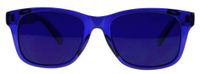 Colored Lens Color Therapy Glasses - Classic Style (Indigo)