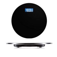 Weighing, Digital Weight Bathroom, Weight Scale, Step Technology Scale, Precision Digital Bathroom Scale, Easy to Read Backlight, Glass top, 400 Size / 180 kg, Dry Battery,