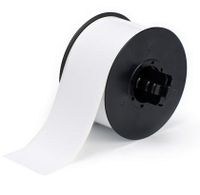 Brady B30C-2250-581-WT 100' Length x 2.250" Width, B-581 Repositional Vinyl, White BBP31 Film