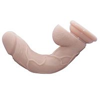 Stkuoo 7.87inch DiDi Realistic Dǒngs Flexible Waterproof Silicone Rod, Male Female Stimulation Massage T-Shirt