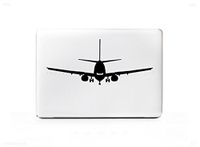 Airliner Plane Face Sticker Decal For MacBook Pro, PC, Laptop, Window, Car, or Wall