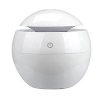 Kanzd LED Aroma Ultrasonic Humidifier USB Essential Oil Diffuser Air Purifier Atomizer for Bedroom (B)